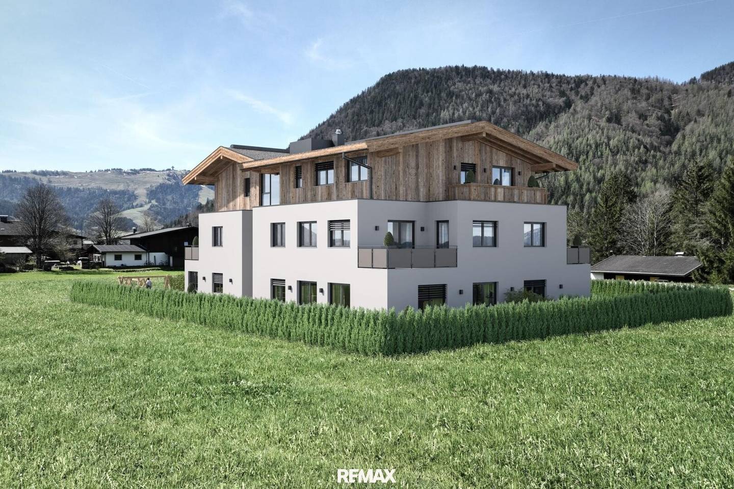 Neubau Wohnung mit Tiefgarage nahe Pillersee