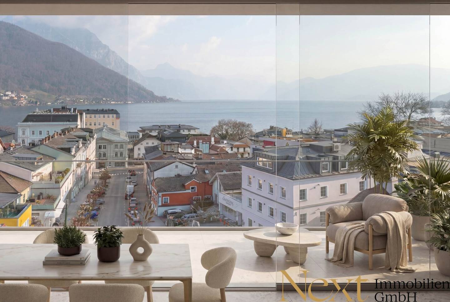 Penthouse mit Traunsee Blick in Gmunden