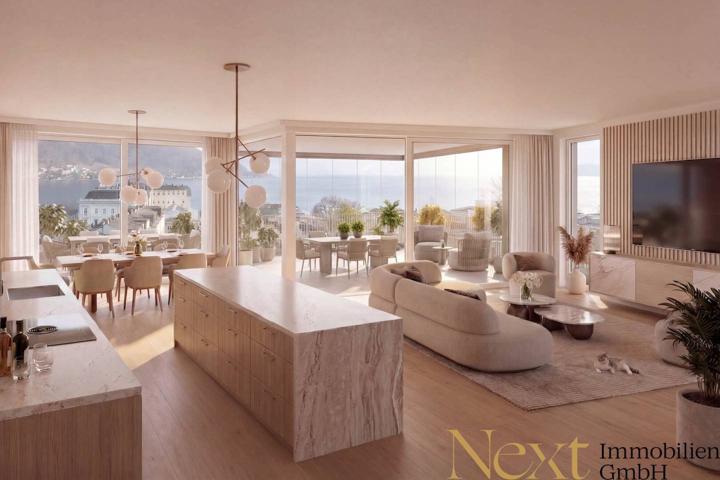 Penthouse mit Traunsee Blick in Gmunden