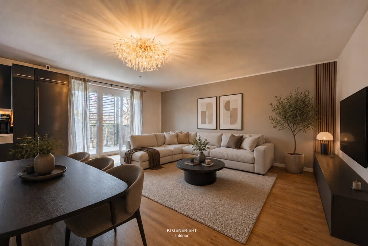 Aigen well laid out apartment with balcony