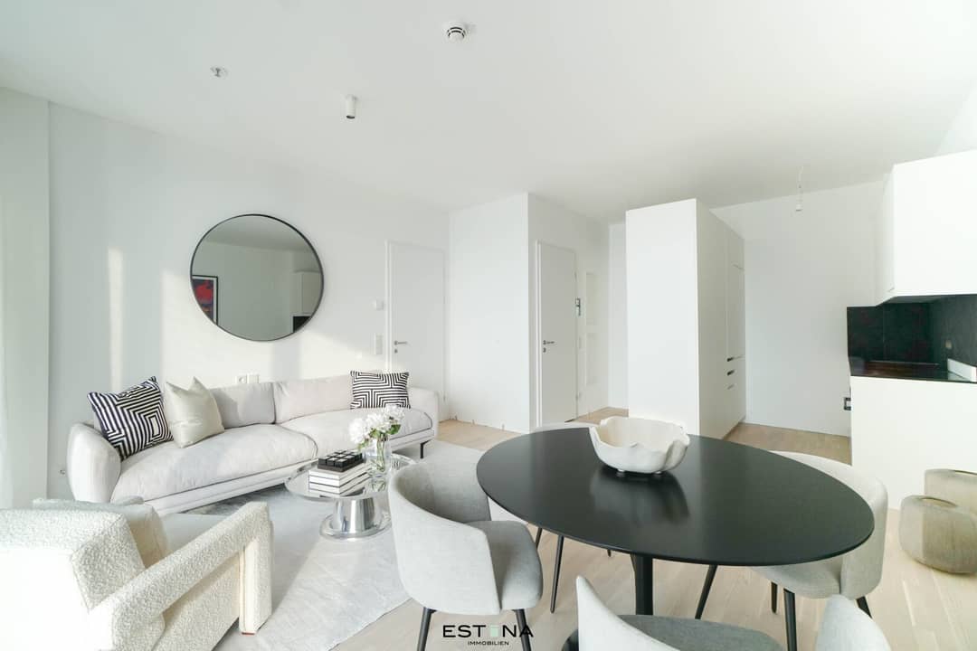 Neubauwohnung Erstbezug mit Loggia Donaublick