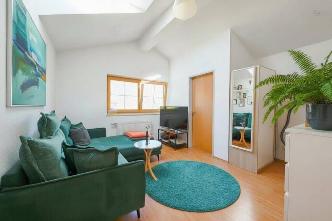 Dachgeschosswohnung mit Terrasse Bergblick
