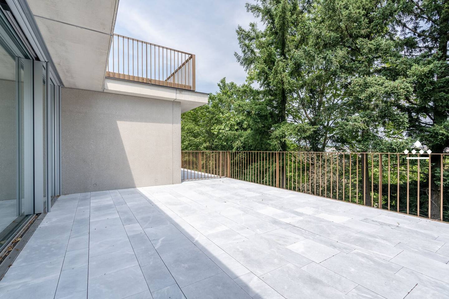 Wohnung mit Terrasse Blick ins Grüne