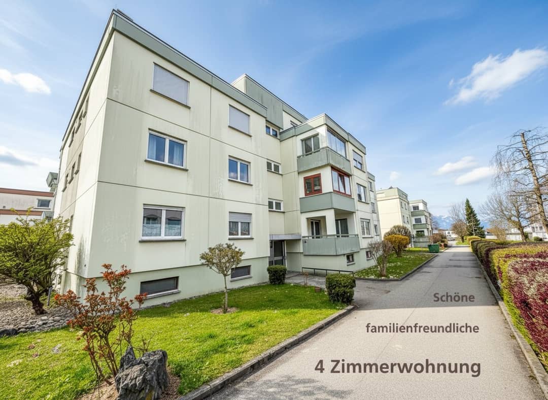 Großzügig geschnittene Wohnung mit Balkon Tiefgarage