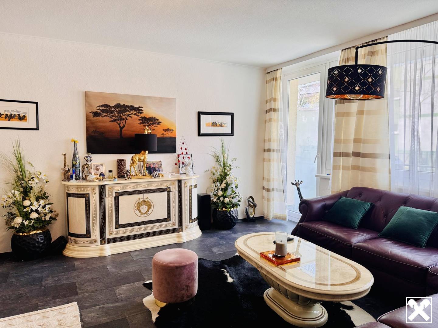 Wohnung in zentraler Grünruhelage mit Westbalkon