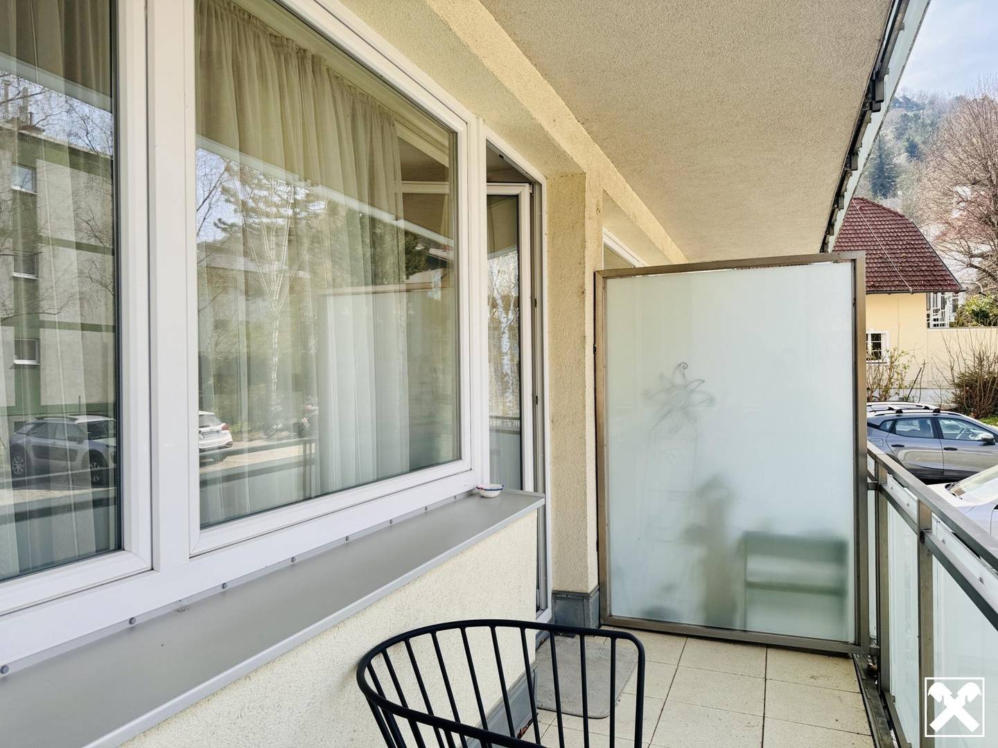 Wohnung in zentraler Grünruhelage mit Westbalkon