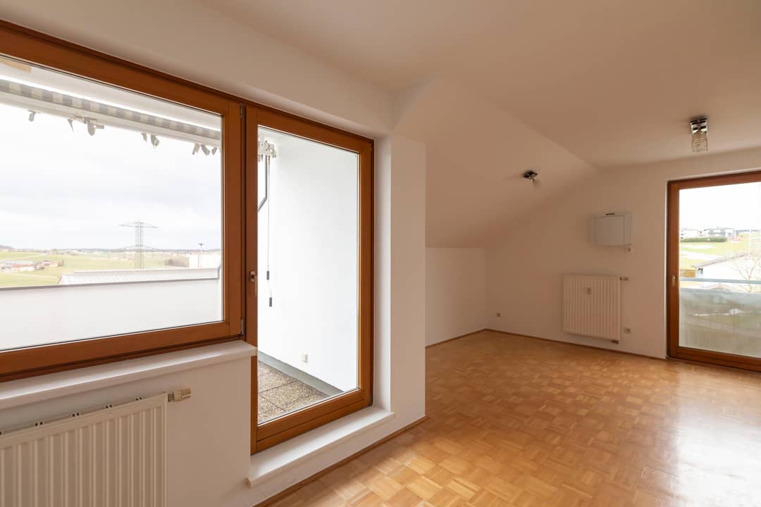 Attic apartment Pöndorf loggia mountain view