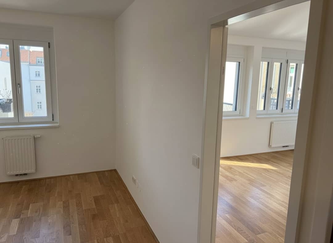 Wohnzimmer und Schlafzimmer