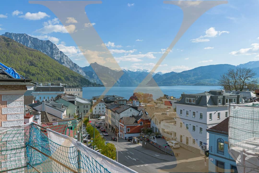 Wohnung mit Traunsee Panoramablick Dachterrasse