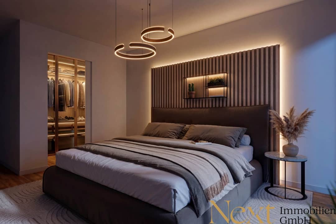 Schlafzimmer - Visualisierung