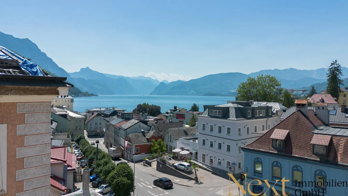 Wohnung mit Traunsee Panoramablick Dachterrasse