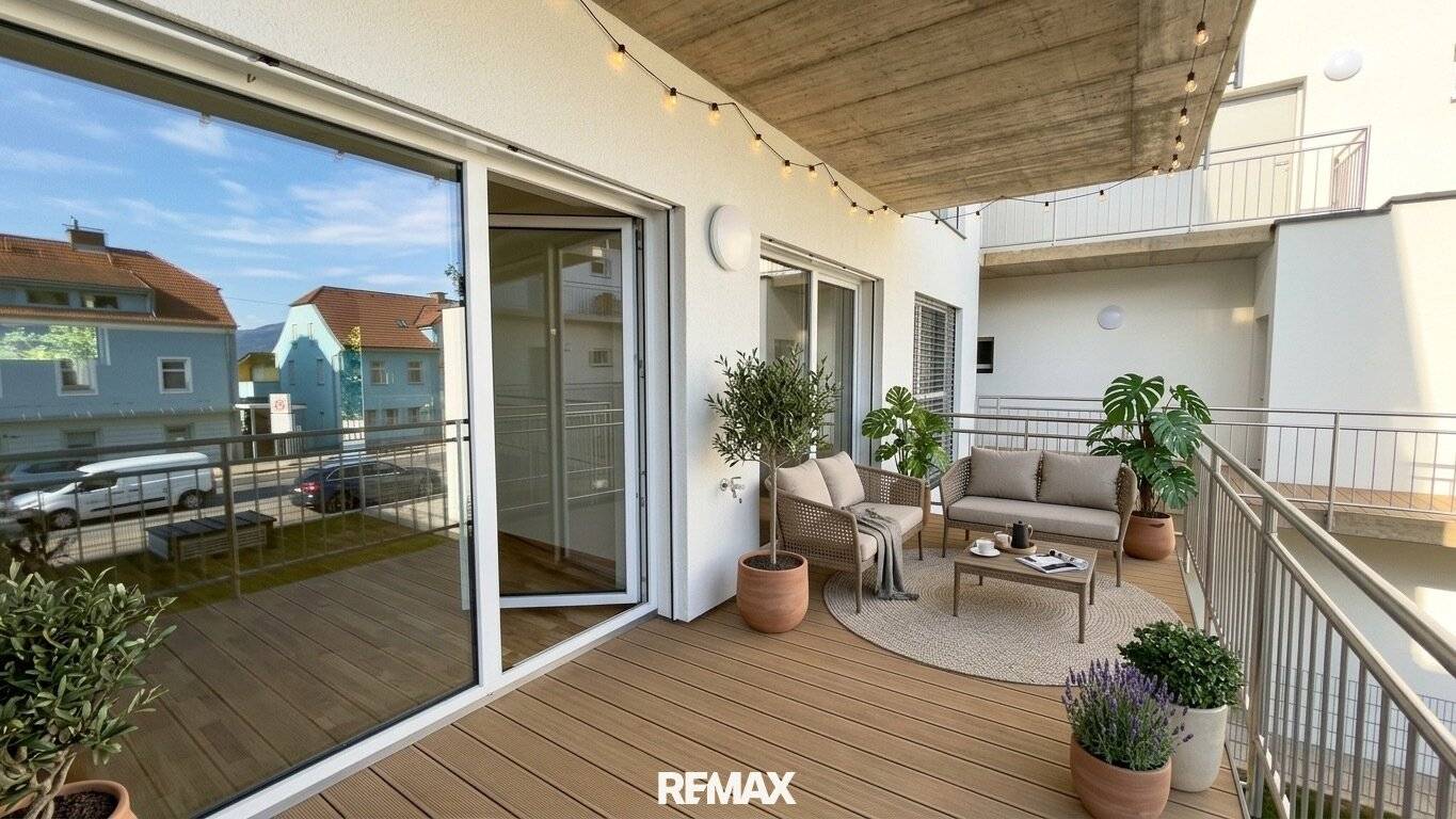 Erstbezug Wohnung Balkon Aufzug nahe Red Bull Ring