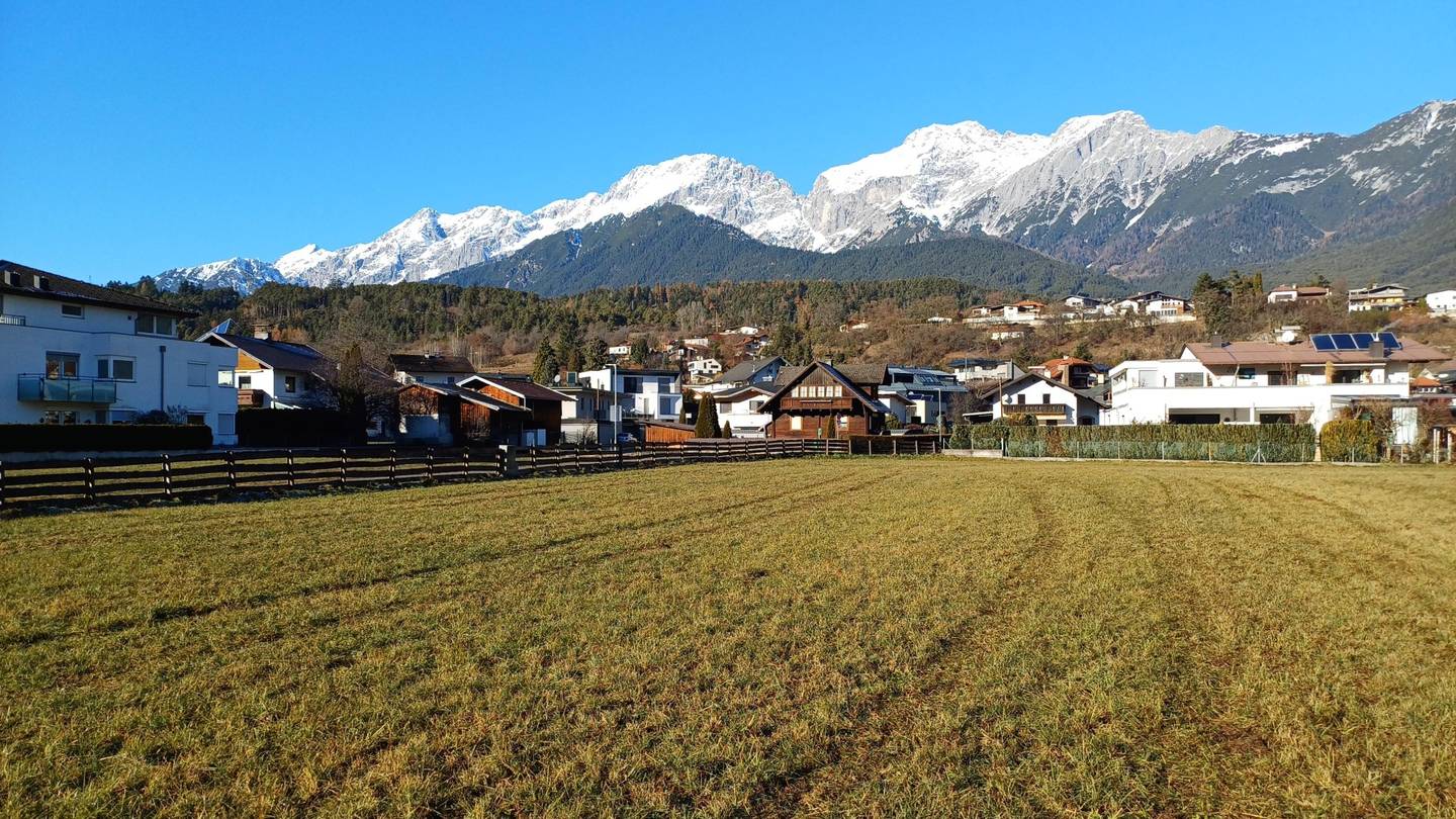 Baugrund Telfs sonnige Lage