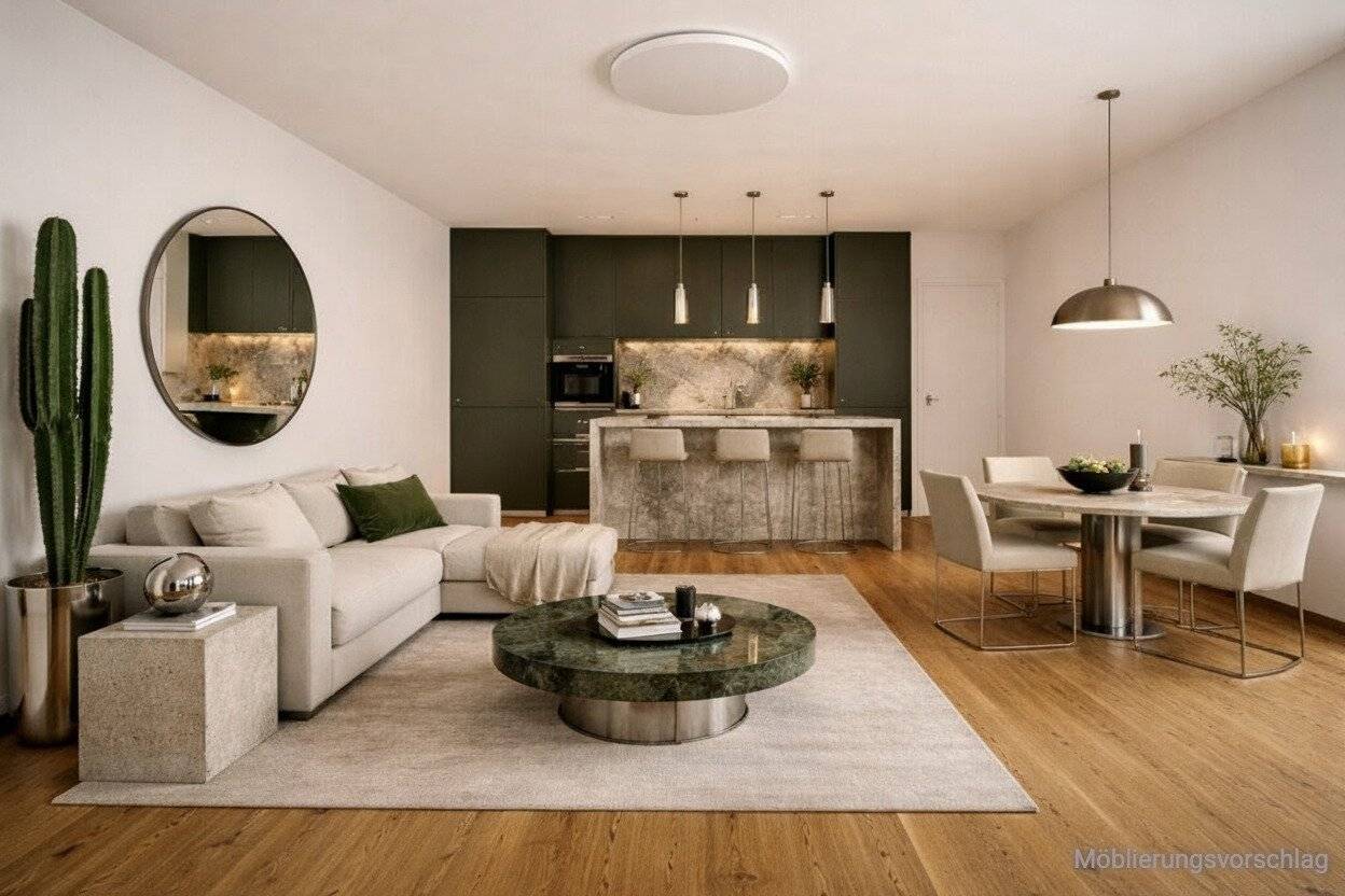 Renovated stylish two room apartment near U4