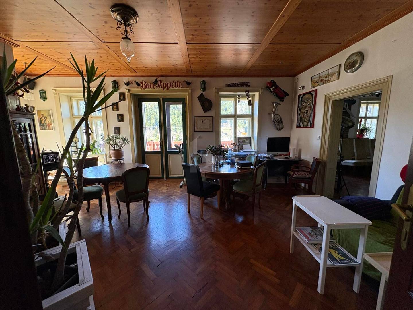 Alleinlage mit Panorama und Wald Wohnung