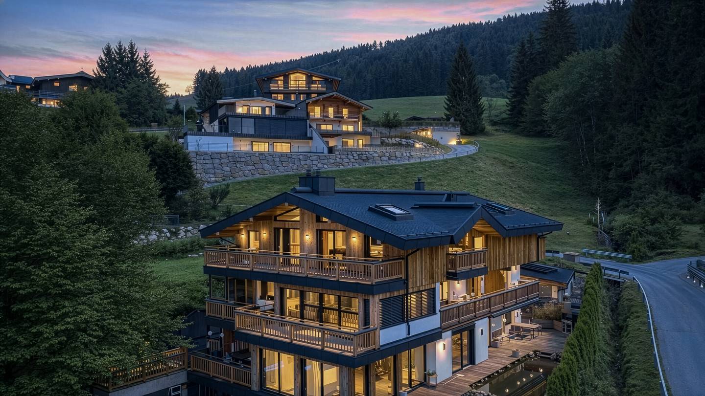 Penthouse mit Panoramablick in sonniger Ruhelage