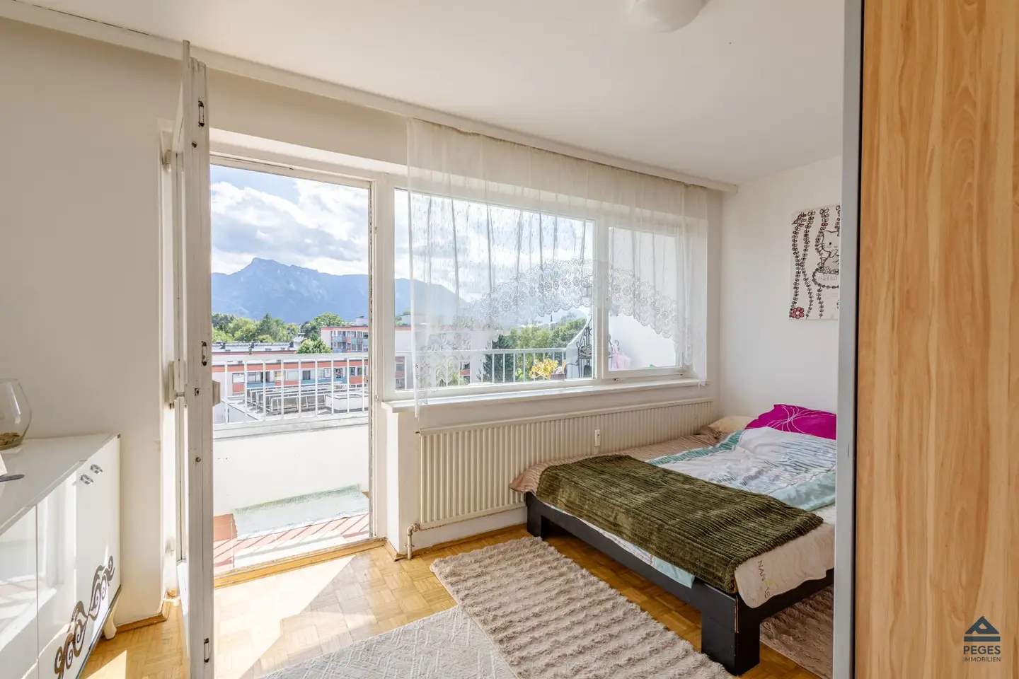 Wohnung in zentraler Lage nahe LKH mit Loggia