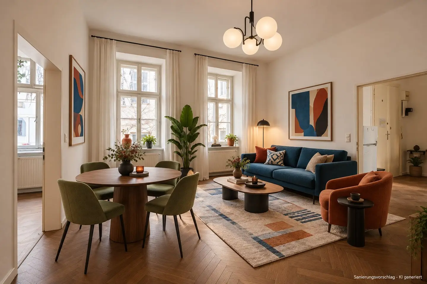 ++NEU++ Sanierungsbedürftige 2-Zimmer-Altbauwohnung mit 43 m² und Kurzzeitvermietungs-Zustimmung