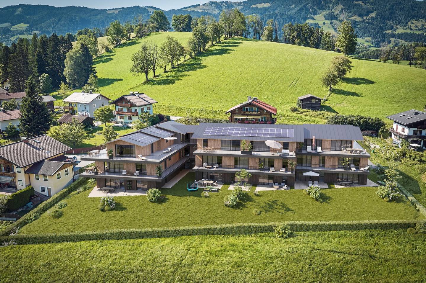 Wohnung Erstbezug barrierefrei mit Terrasse