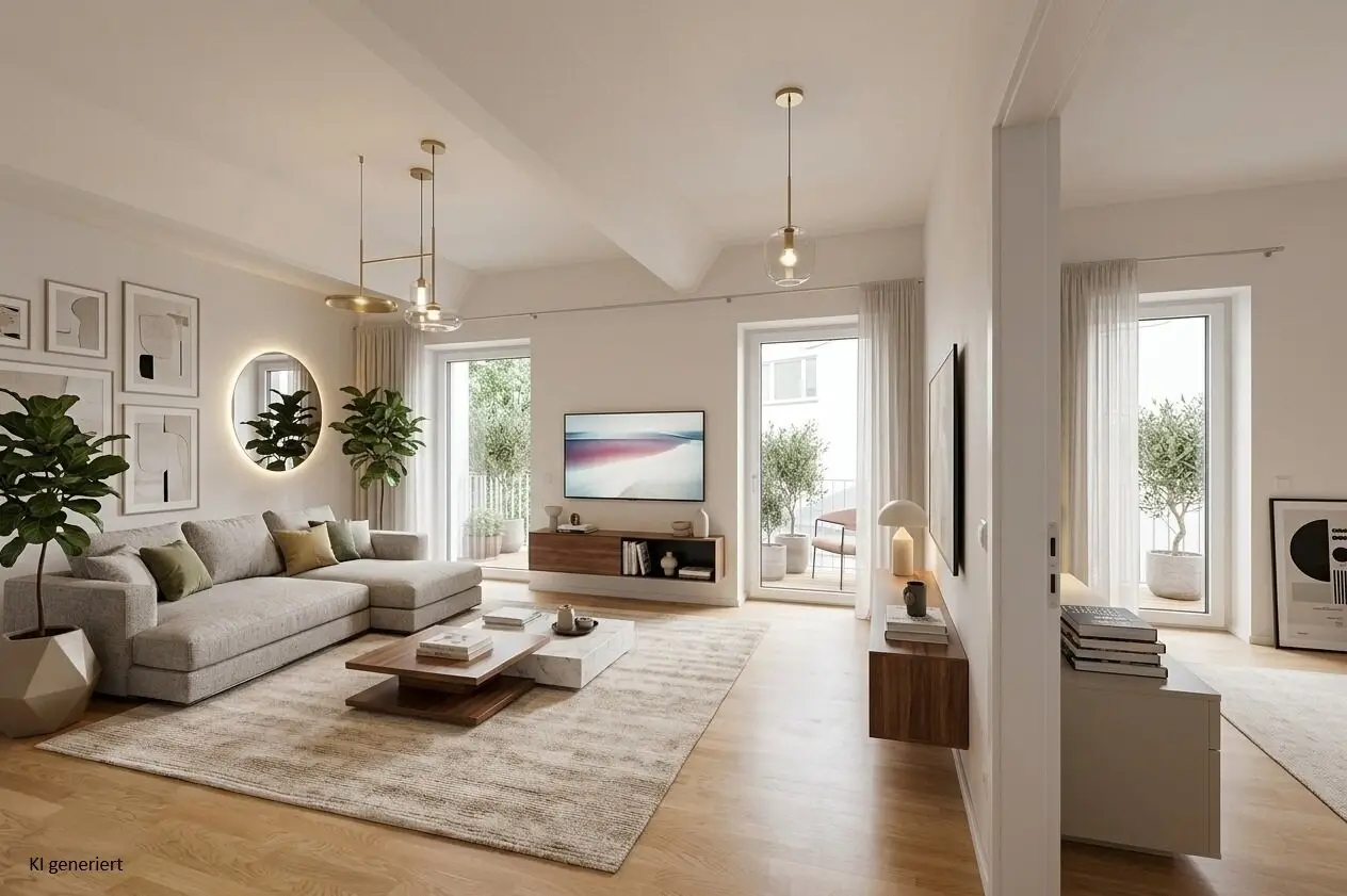 ++NEU++ Altbau trifft Loggia! Generalsanierter 2-Zimmer-Erstbezug mit 6 m² Loggia und Lift