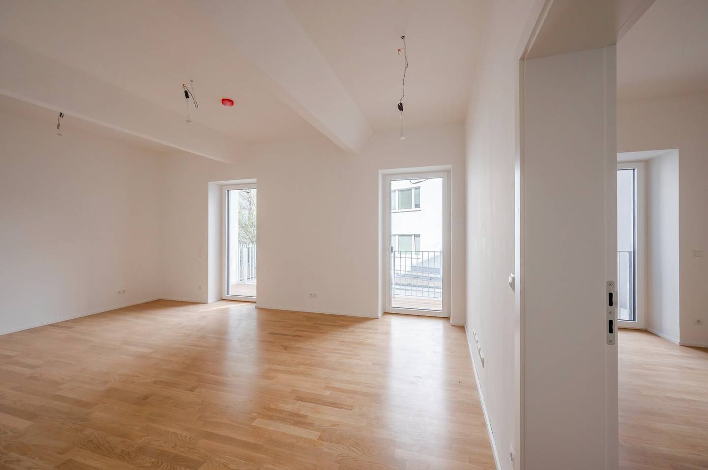New fantastic two room old building apartment with loggia first occupancy Best Location