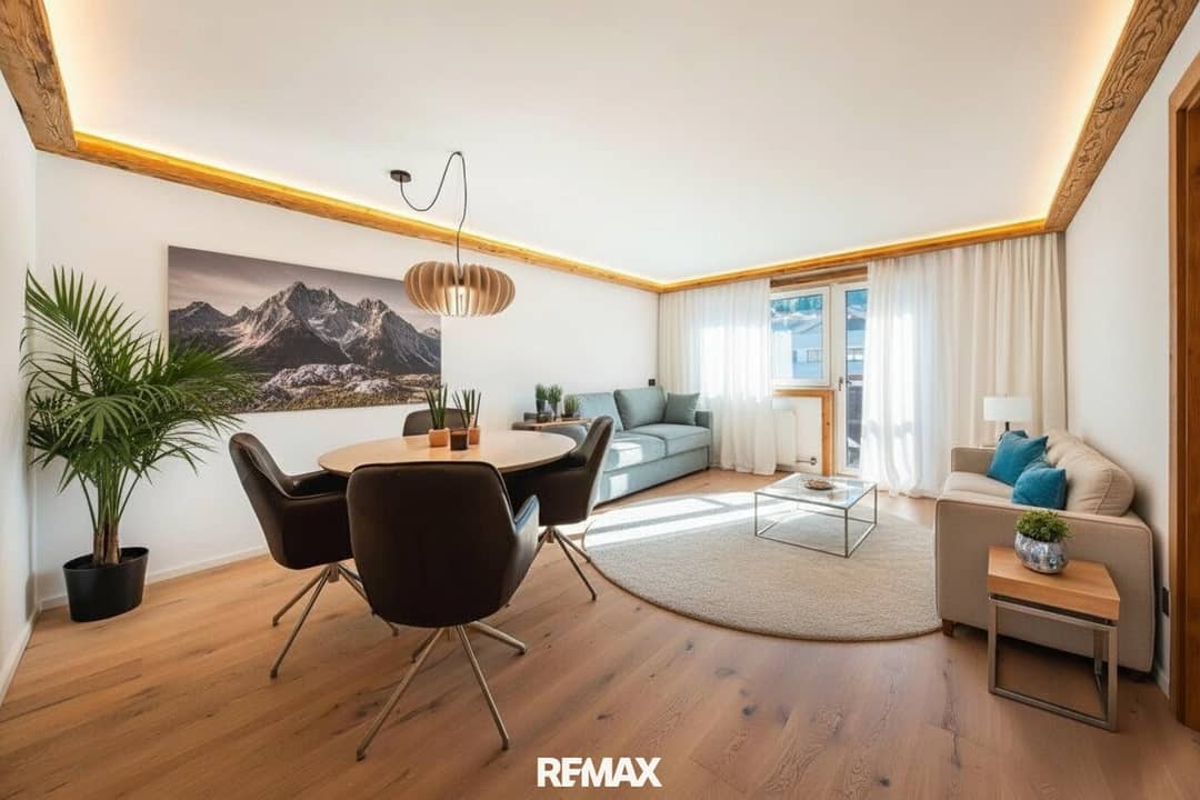 Wohnung Alpenblick Balkon Garage
