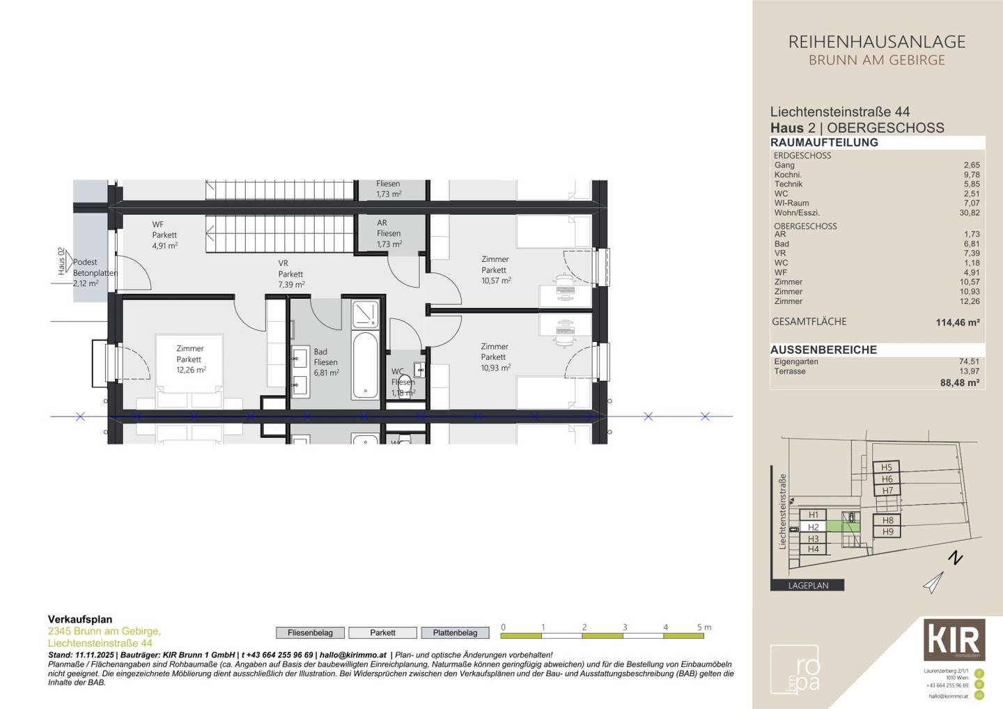 9 exclusive townhouses Brunn