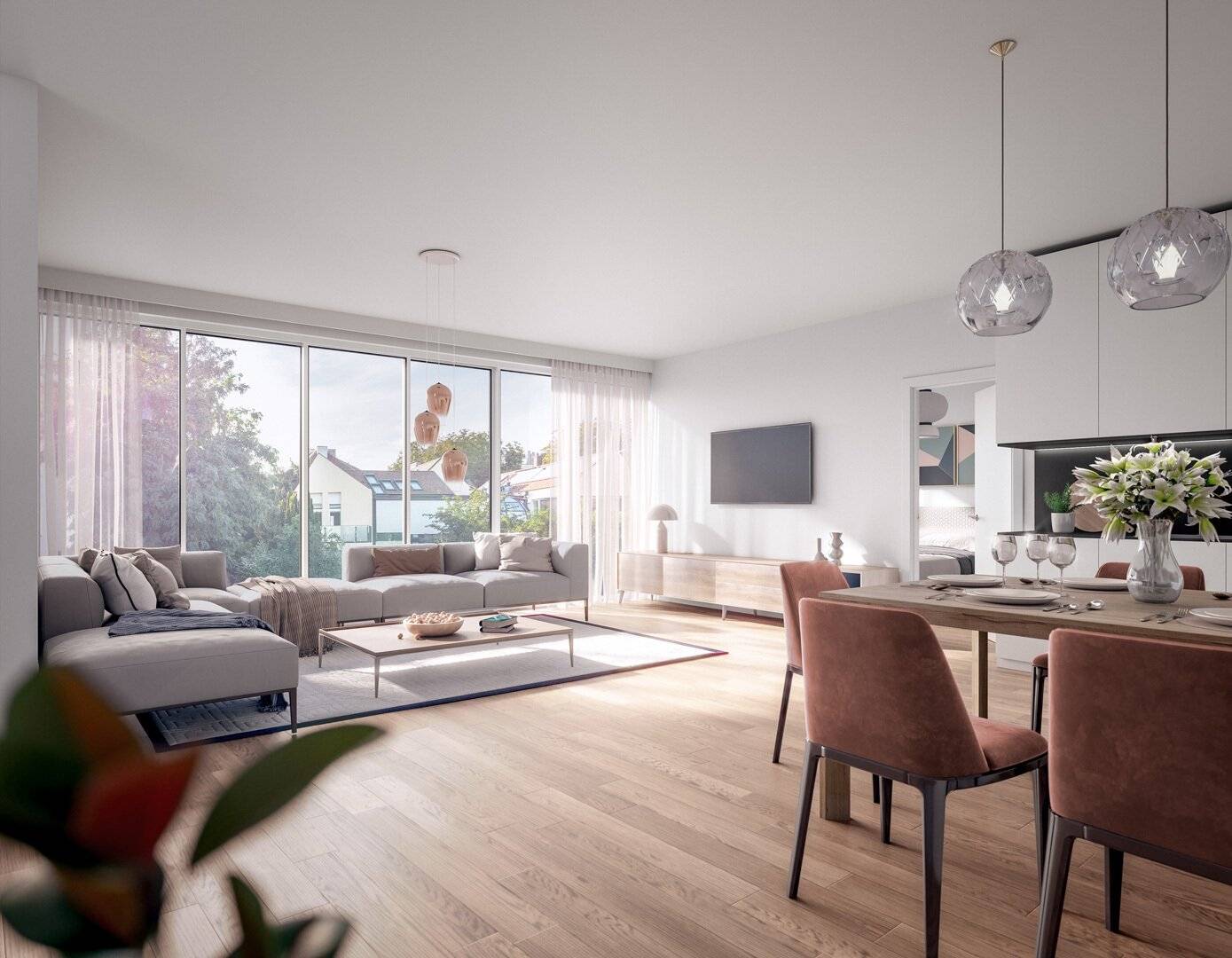 2-Room New Build EG Vienna Döbling