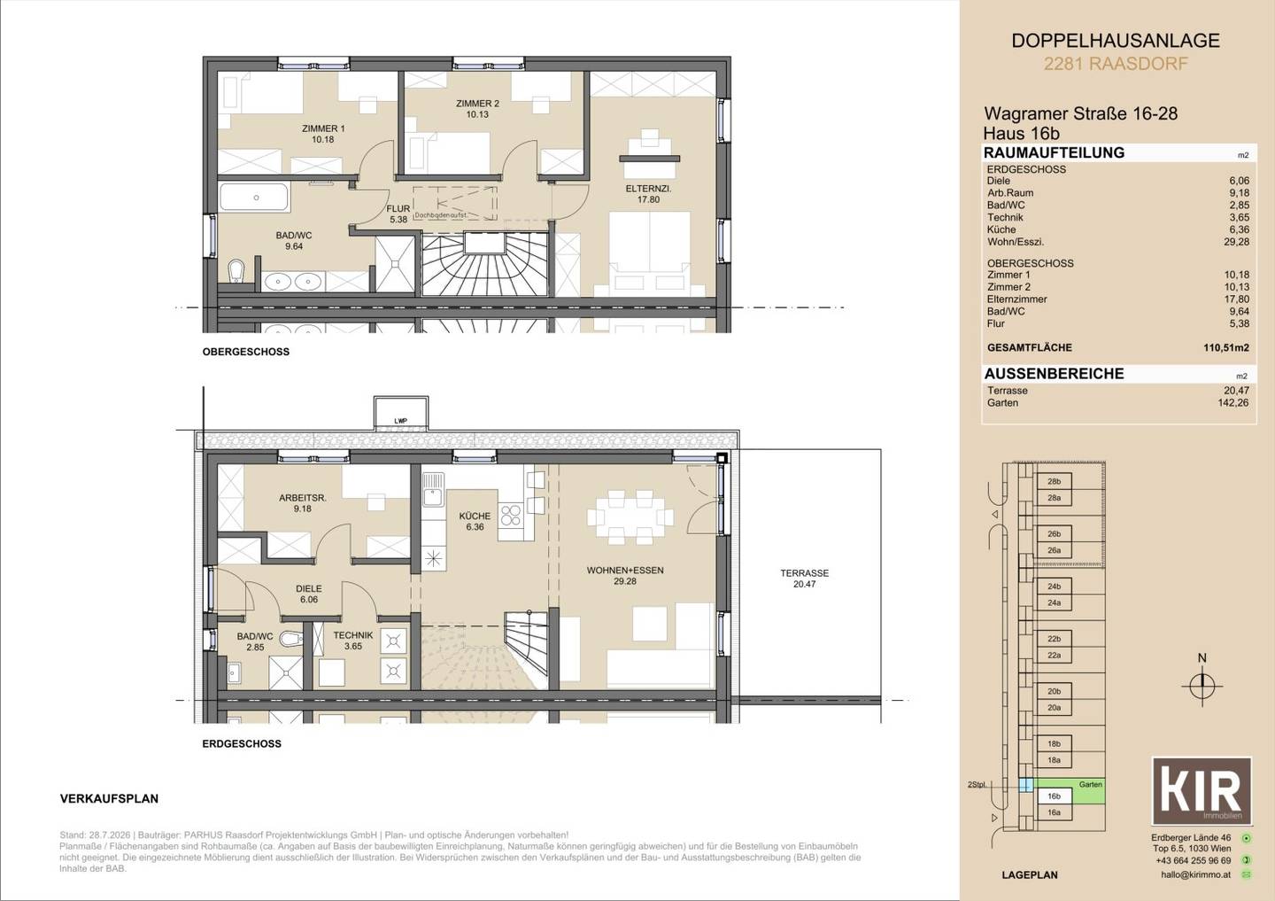 Semi-detached Raasdorf 110m² garden