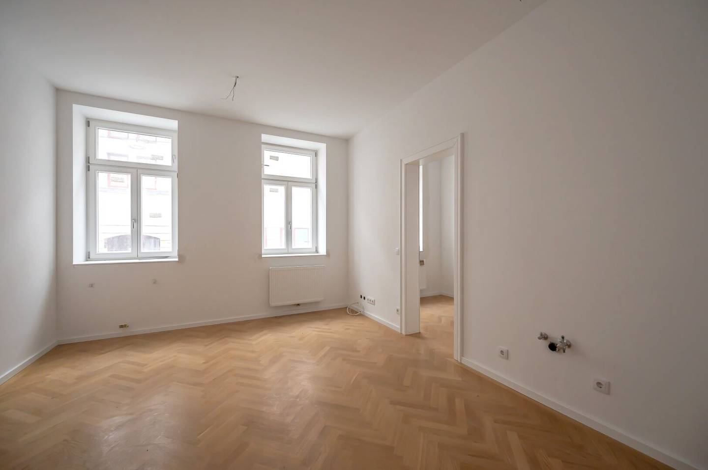 2-Zimmer Altbau-Erstbezug in Meidling, Wien 1120 – 39 m² Hochparterre
