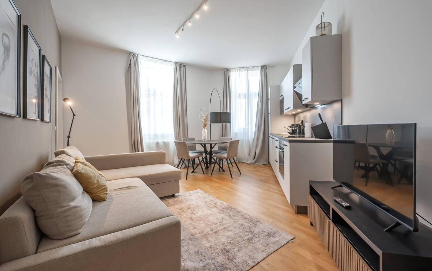 Wohnung Gründerzeithaus Haydnpark möbliert