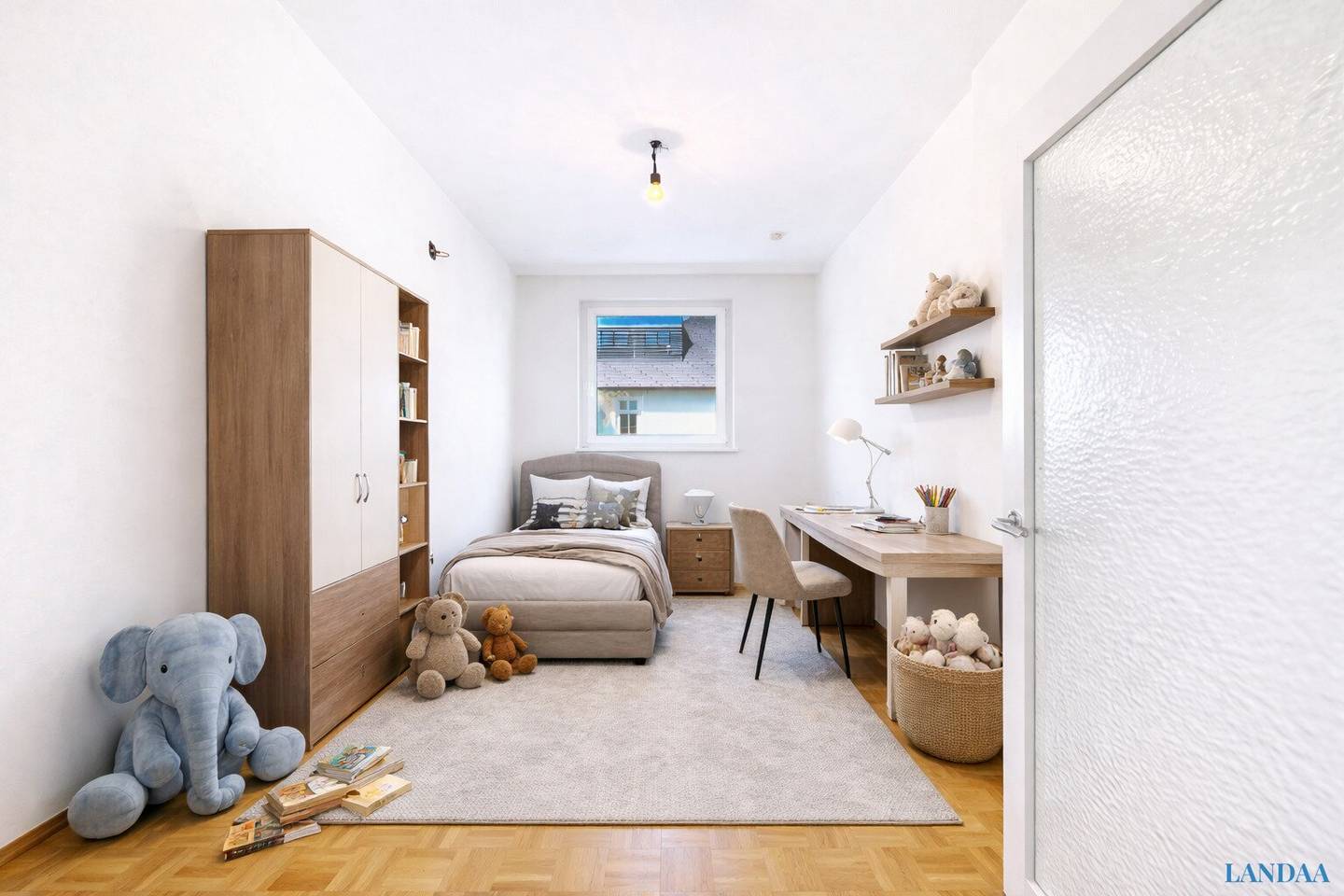 Wohnung nahe Lainzer Tiergarten Loggia grün