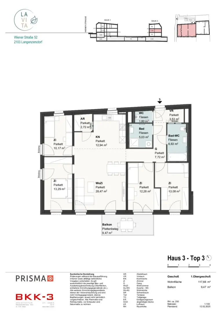 Naturnah und bestens angebunden: 5 Zimmer Familienwohnung Wohnung mit großzügigem Balkon