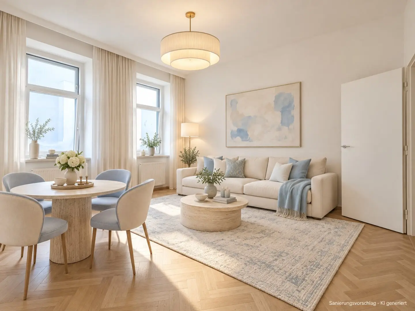 ++NEU++ Ruhige 3-Zimmer-Altbauwohnung in Innenhoflage mit Sanierungspotenzial