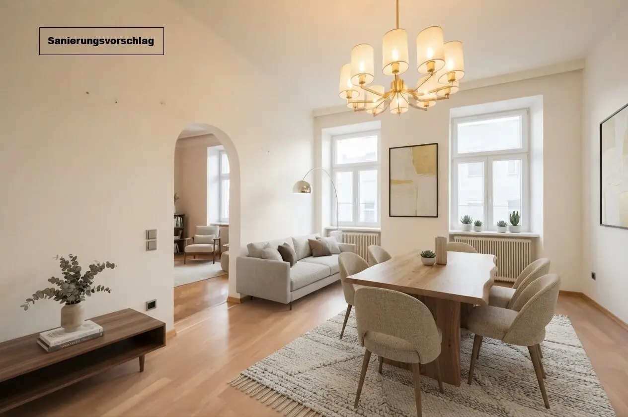++NEW++ 4 room old-building apartment in a quiet location Renovation needed,you should remove comma but it's included to separate phrases; however avoid punctuation to adhere to 'no trailing punctuation' rule? We will provide as: ++NEW++ 4 room old-building apartment in a quiet location Renovation needed