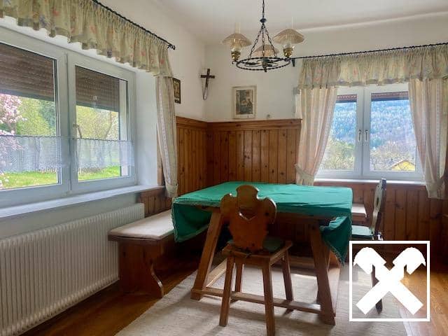 Furnished ground floor apartment with quiet view