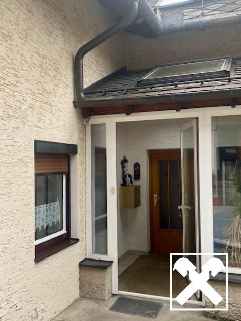 Furnished ground floor apartment with quiet view