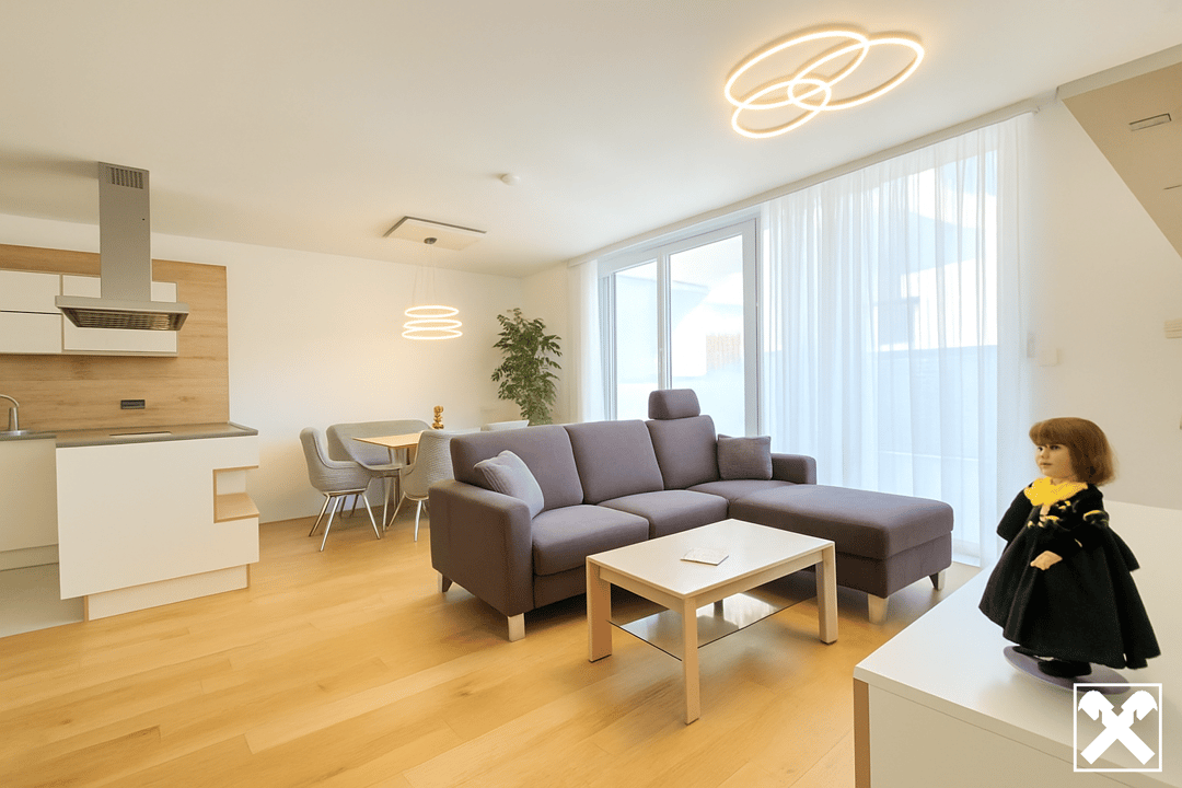 Dachgeschosswohnung Erstbezug Innenhofterrasse