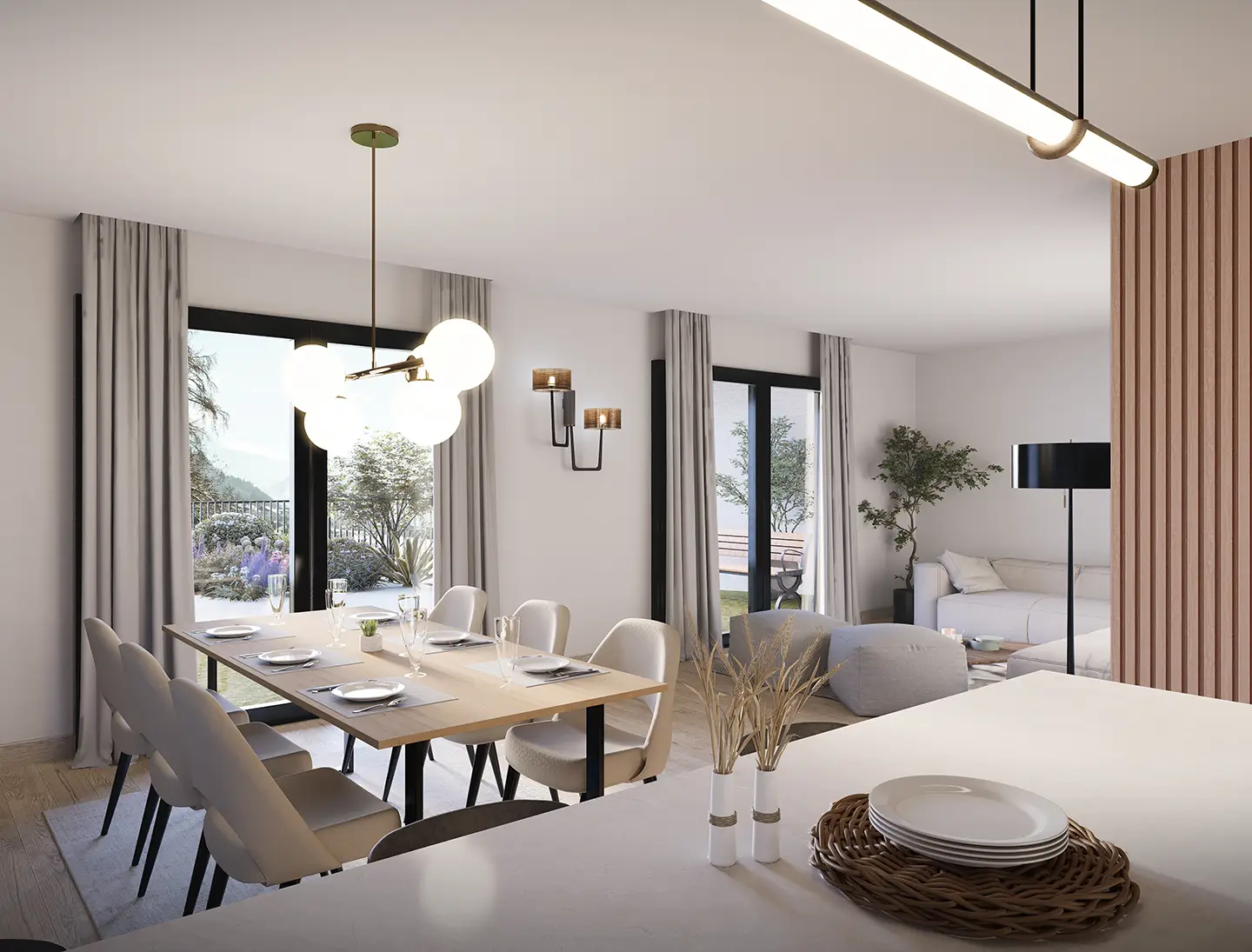 Apartment Sunnseitn with clear view no commission