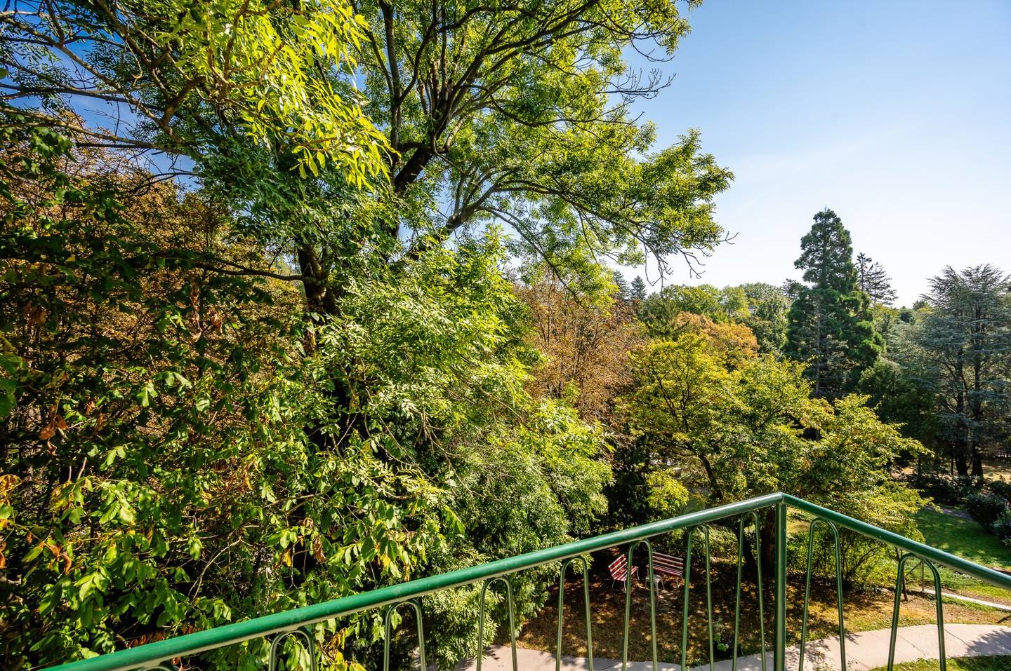 Sanierte Wohnung mit Balkon im Grünen