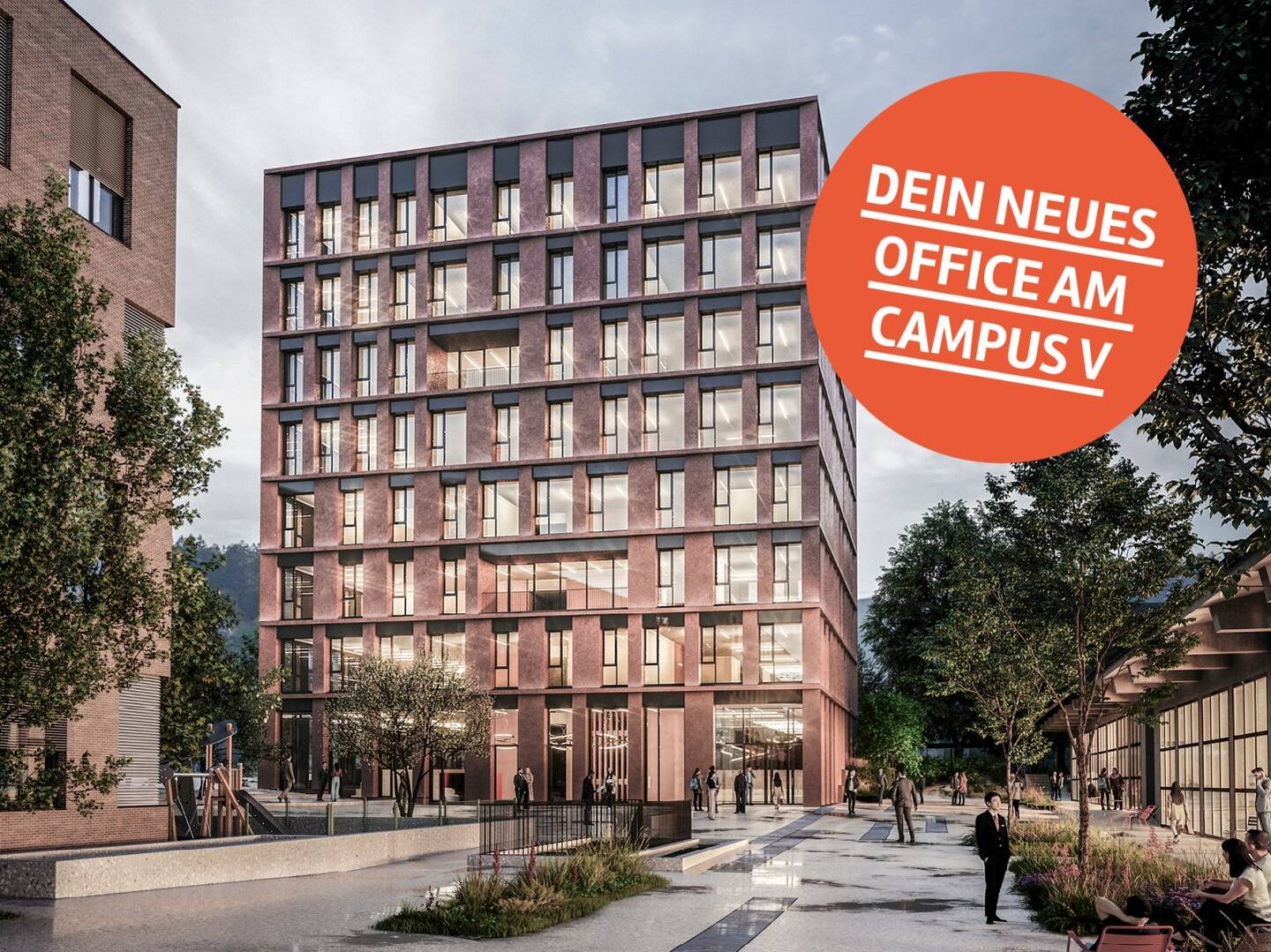 Büro 275m² Neubau CAMPUS V