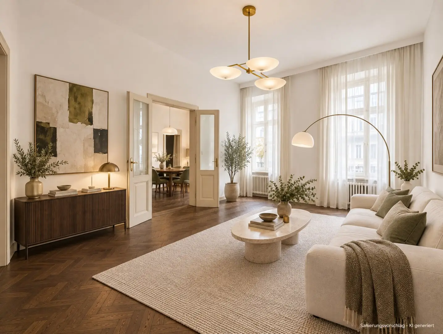 ++NEU++ Großzügige 2-Zimmer-Altbauwohnung mit 80 m² und Umbaupotenzial