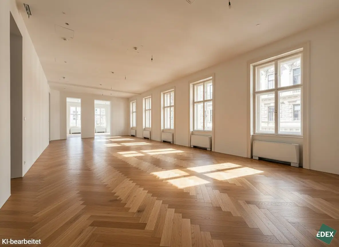 Repräsentatives Altbau Büro mit Terrasse nahe Rathaus