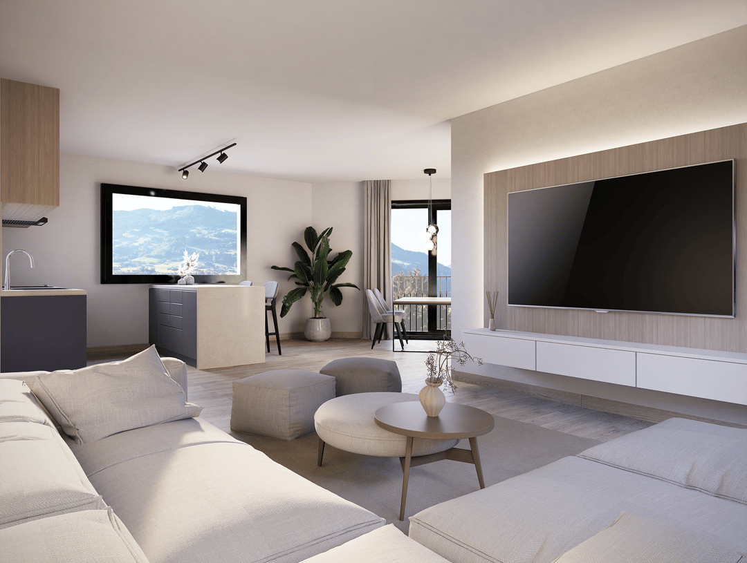 Wohnung Provisionsfrei Neubau mit Aussicht