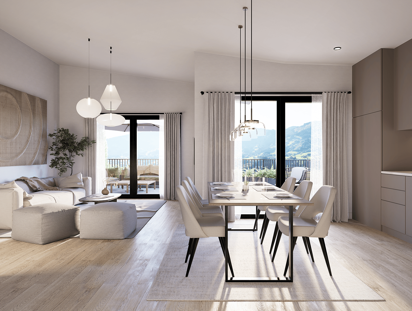 Provisionsfreies Penthouse unverbaubare Aussicht