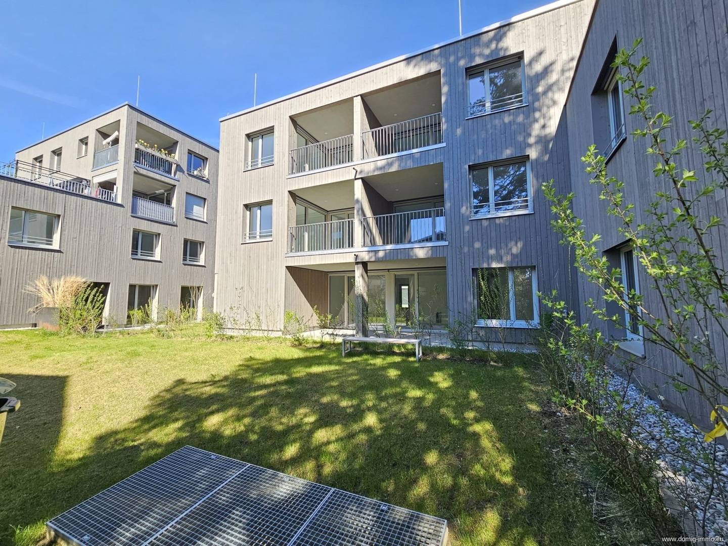 Newly built apartment first occupancy terrace