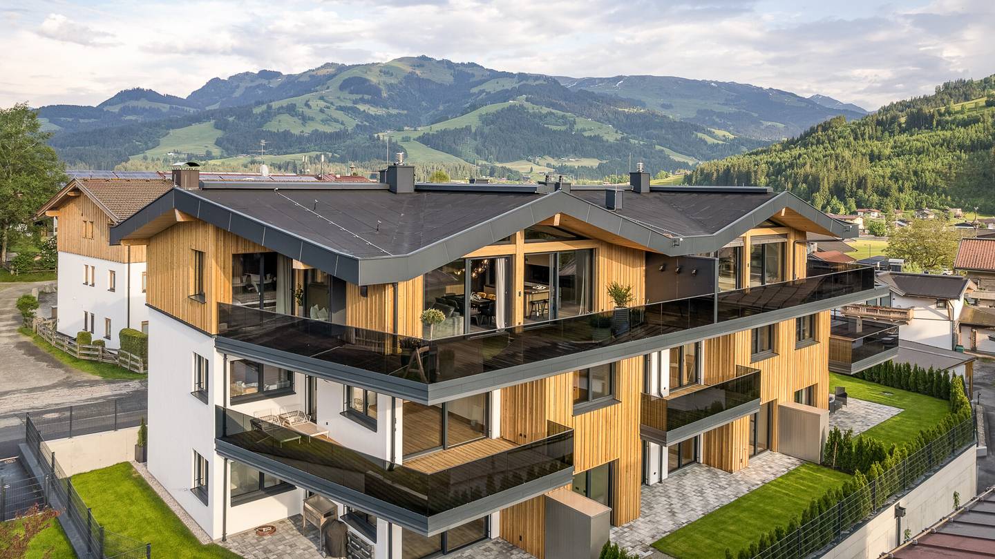 Wohnung mit zwei Terrassen Bergblick Sonnberg