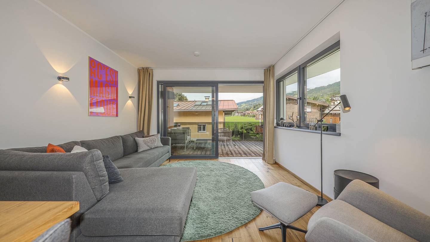 Wohnung mit zwei Terrassen Bergblick Sonnberg