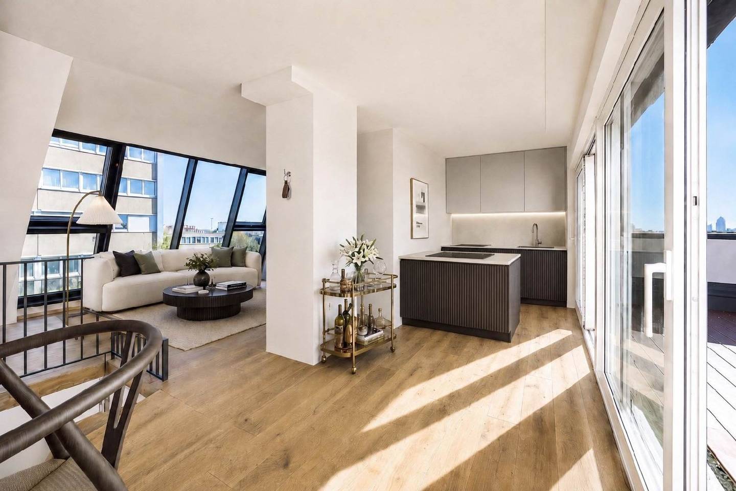 Maisonettewohnung mit Dachterrassen und Lift