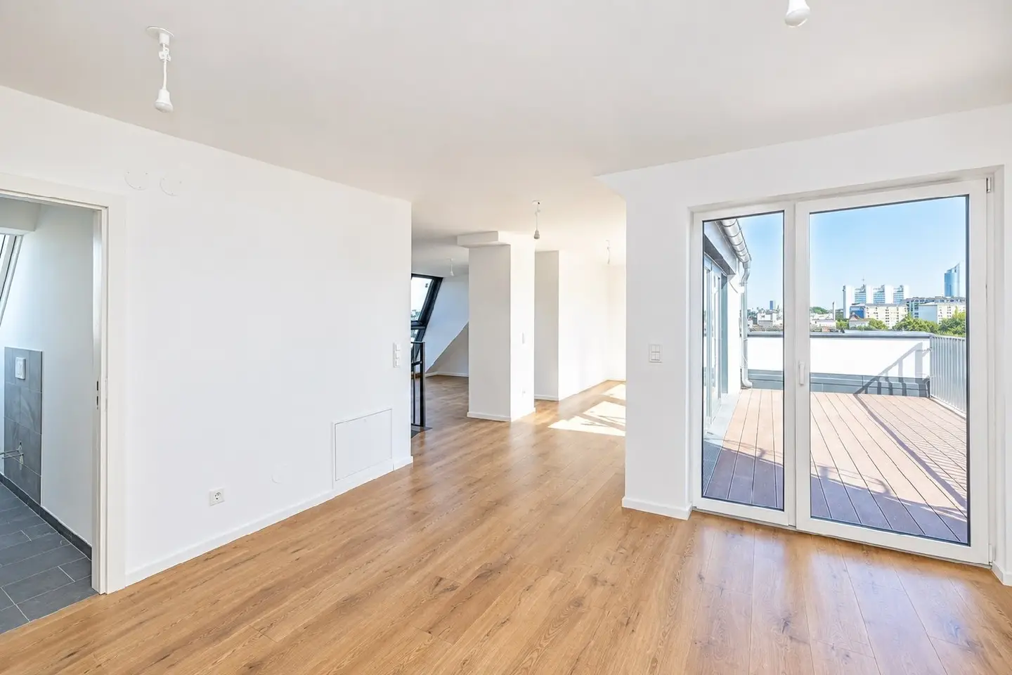 Maisonettewohnung mit Dachterrassen und Lift